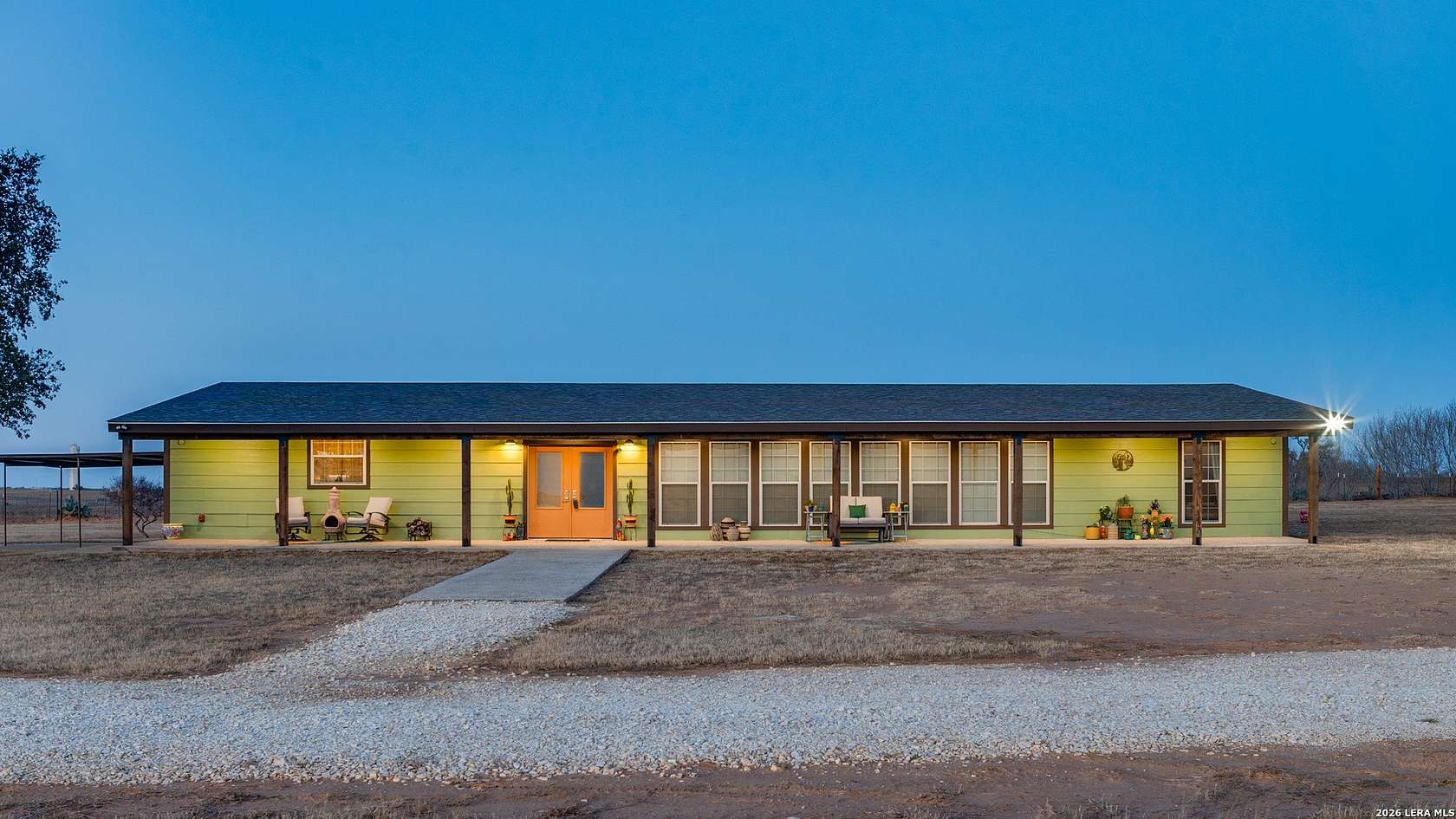 20.3 Acres of Land with Home for Sale in Poteet, Texas