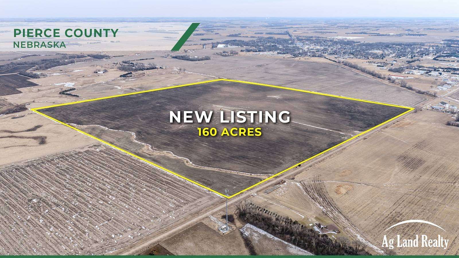 160 Acres of Agricultural & Residential Land for Sale in Pierce, Nebraska