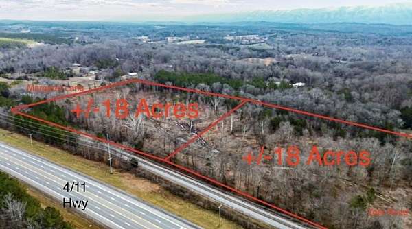 18 Acres of Mixed-Use Land for Sale in Ocoee, Tennessee