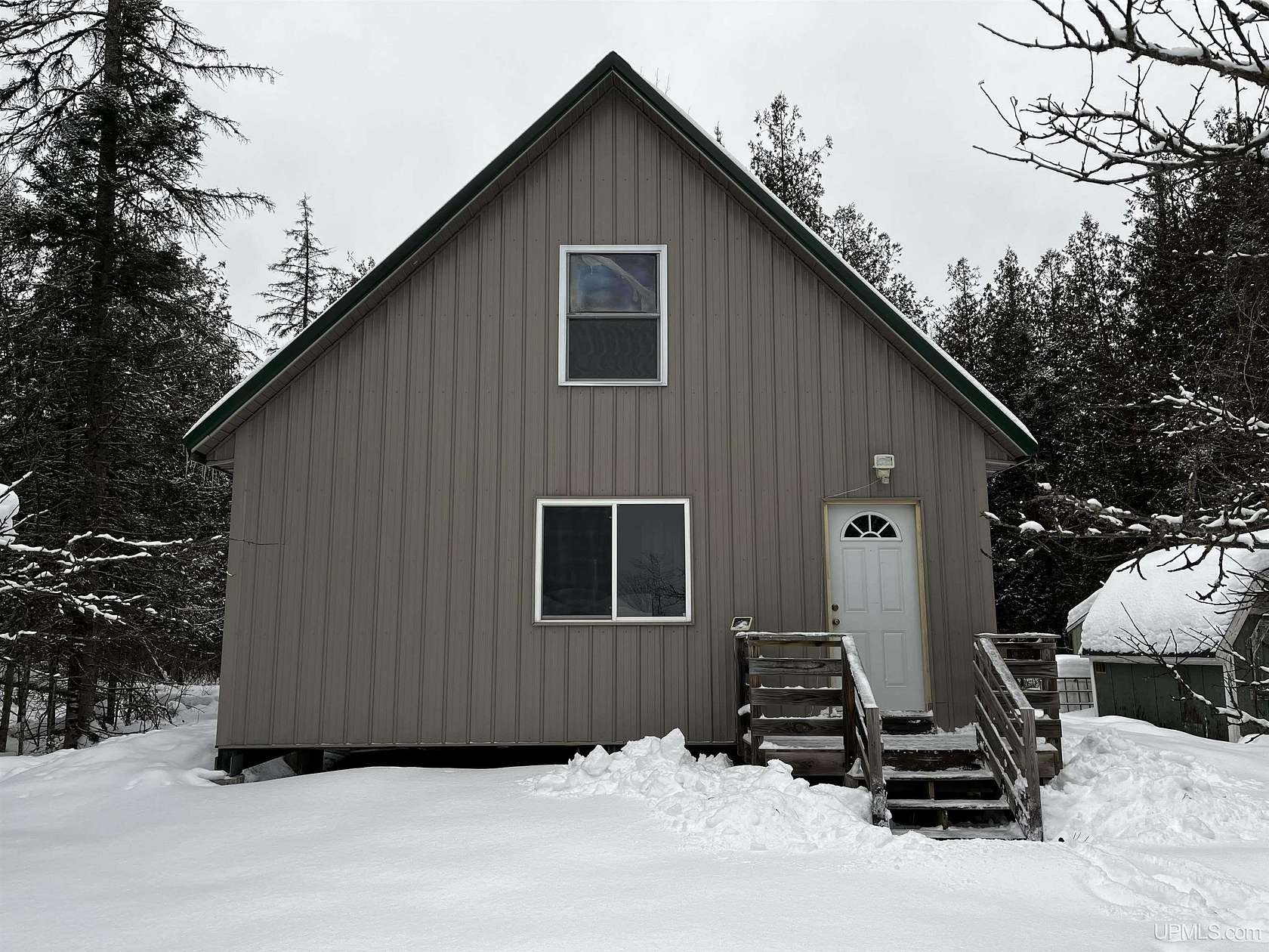 3 Acres of Residential Land with Home for Sale in Perronville, Michigan