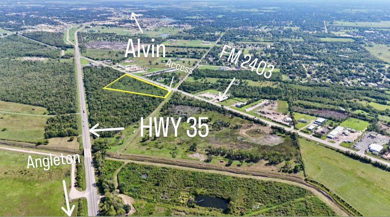 8 Acres of Mixed-Use Land for Sale in Alvin, Texas