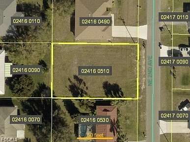 0.23 Acres of Residential Land for Sale in Cape Coral, Florida