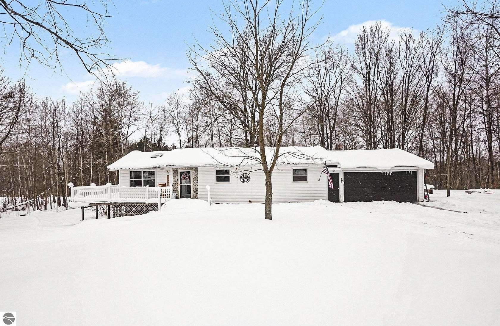 3.15 Acres of Residential Land with Home for Sale in Le Roy, Michigan