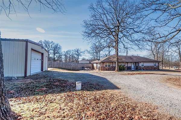 2.5 Acres of Residential Land with Home for Sale in Chandler, Oklahoma