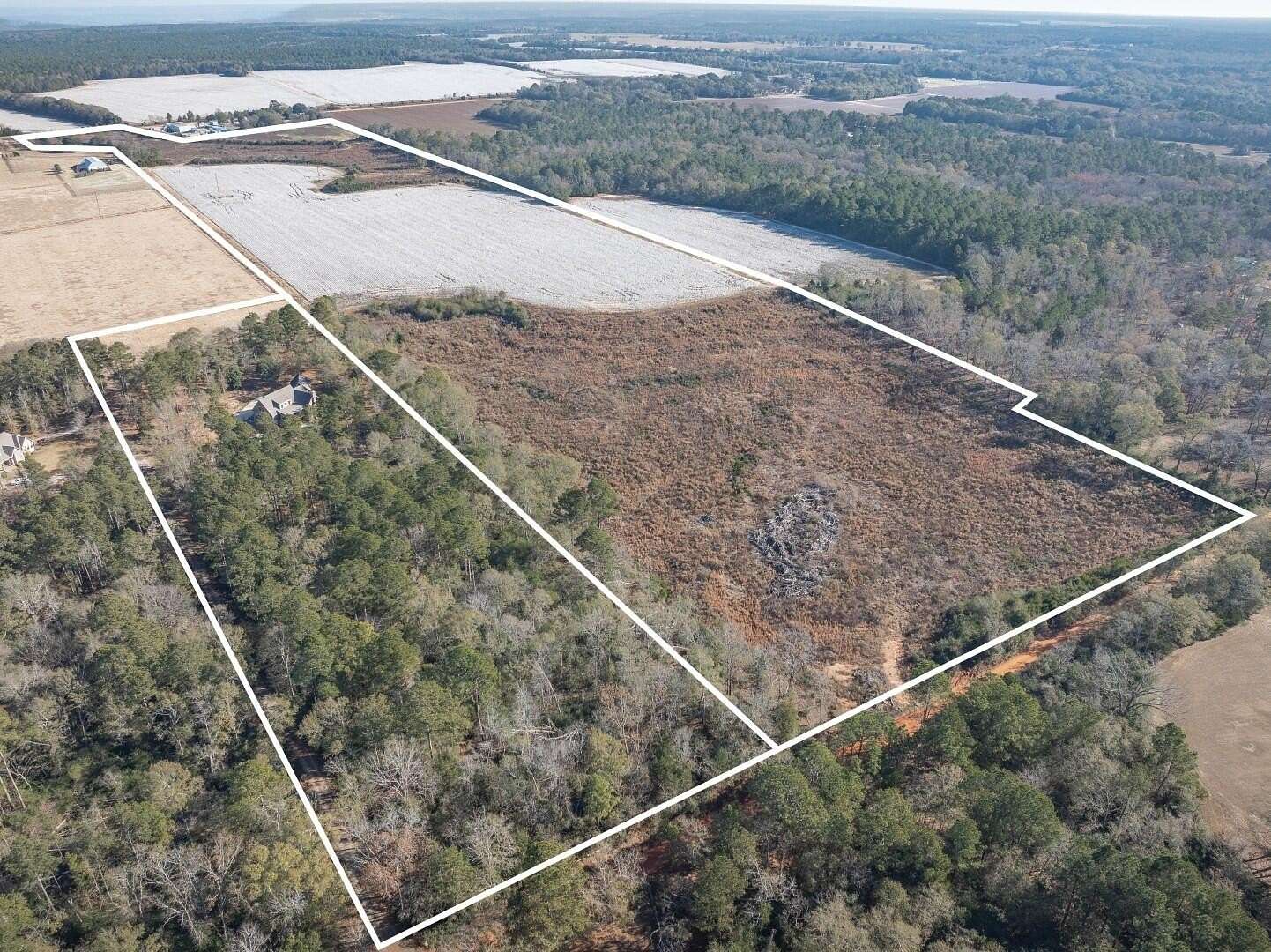 76 Acres of Land with Home for Sale in Aiken, South Carolina