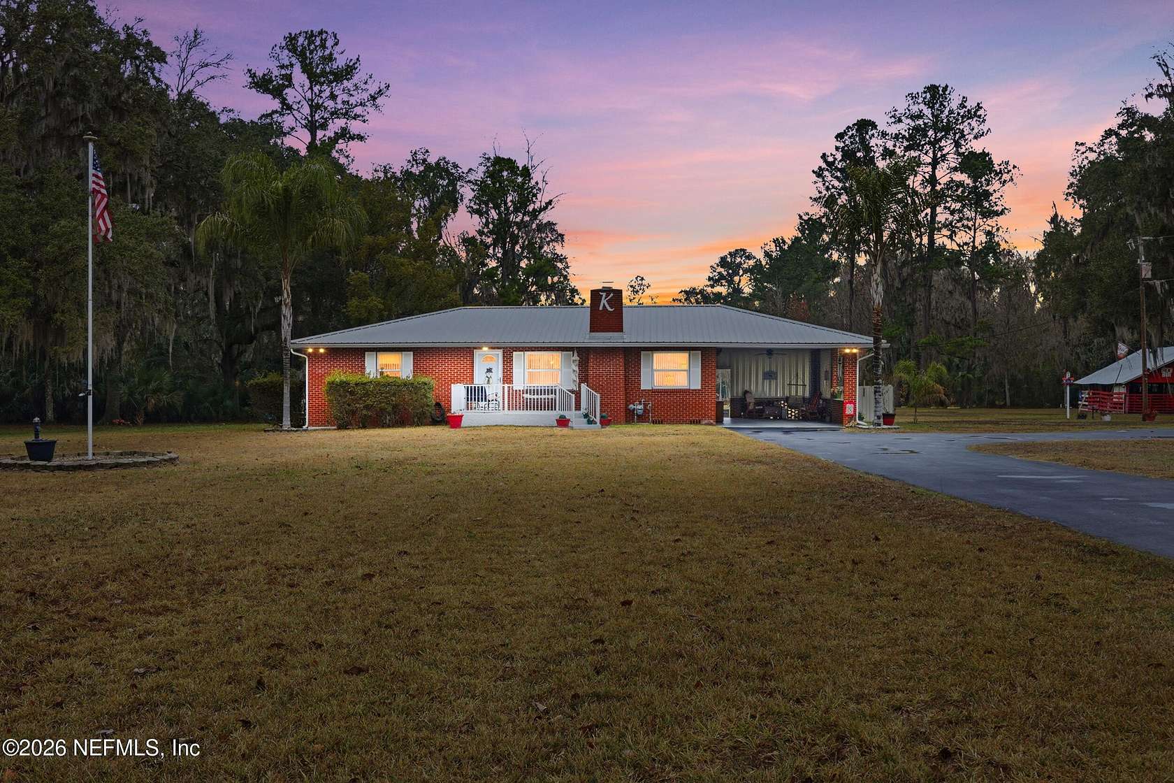 7.72 Acres of Residential Land with Home for Sale in San Mateo, Florida