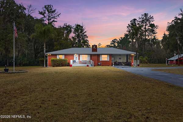 7.72 Acres of Residential Land with Home for Sale in San Mateo, Florida