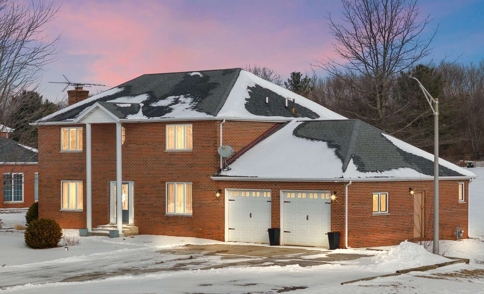 2.3 Acres of Residential Land with Home for Sale in Crown Point, Indiana