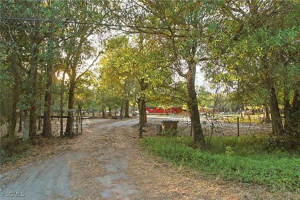 5 Acres of Land with Home for Auction in Fort Myers, Florida