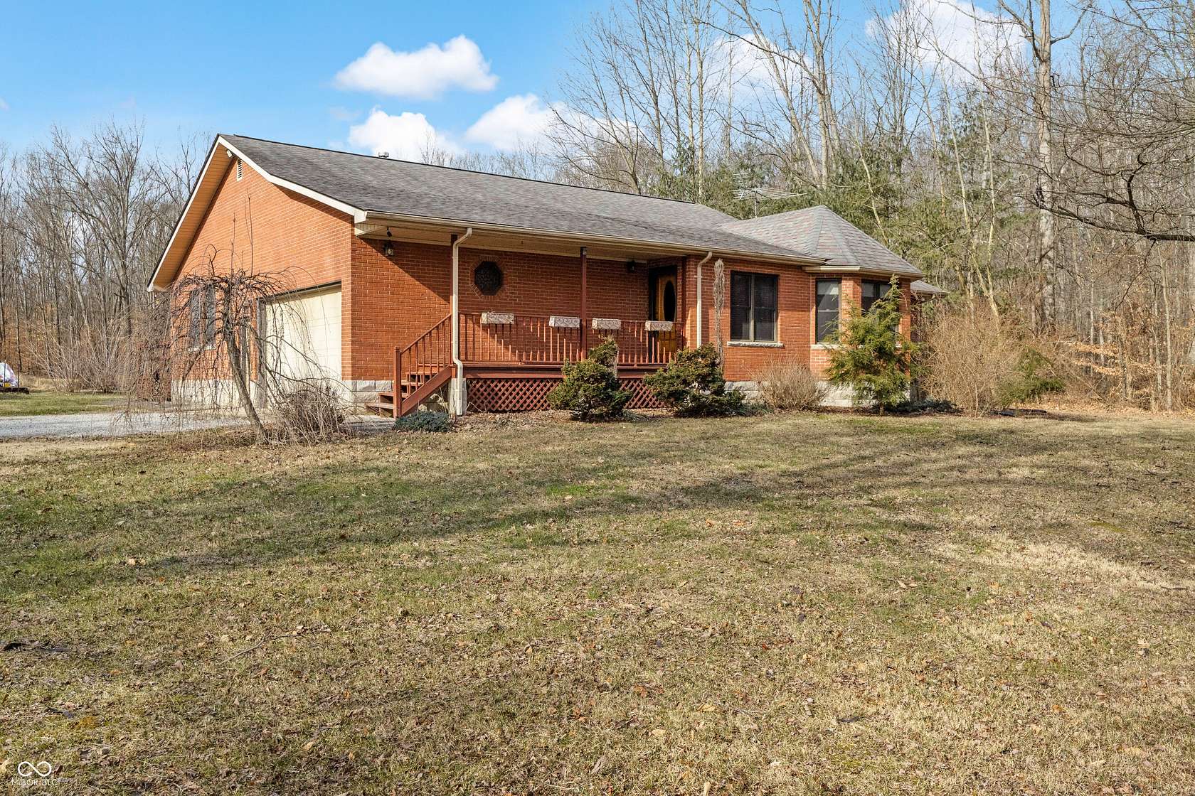 18.2 Acres of Recreational Land with Home for Sale in Columbus, Indiana