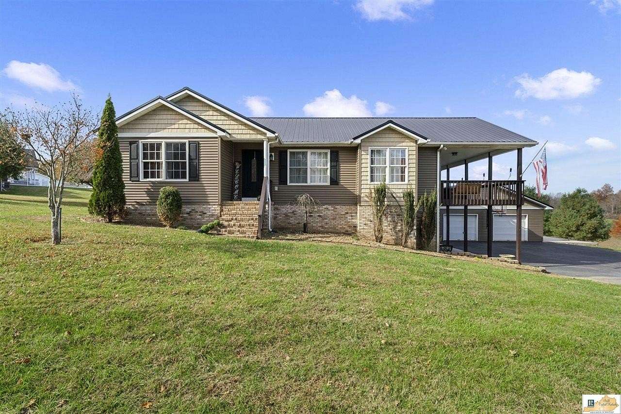 9.82 Acres of Land with Home for Sale in Tompkinsville, Kentucky