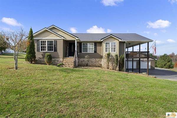 9.82 Acres of Land with Home for Sale in Tompkinsville, Kentucky