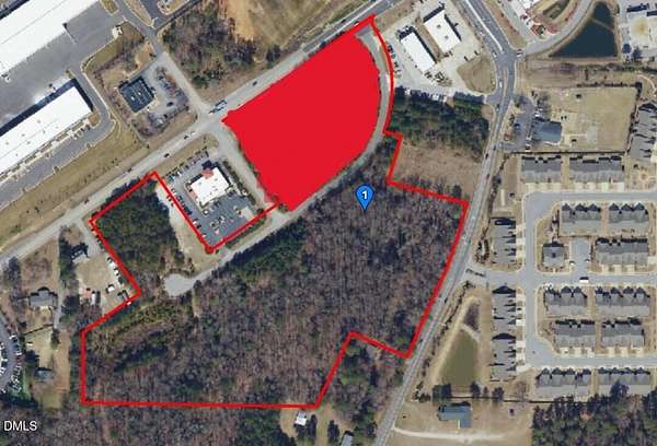 15 Acres of Commercial Land for Sale in Garner, North Carolina