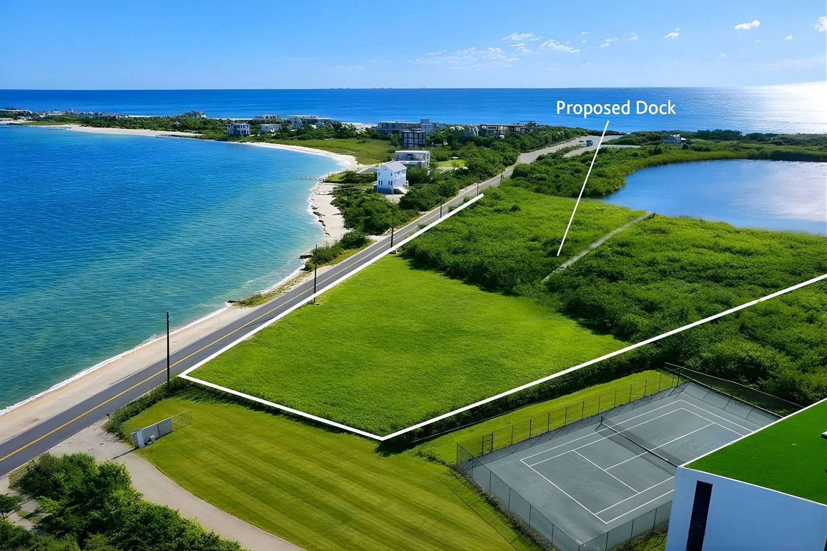 3 Acres of Residential Land with Home for Sale in Water Mill, New York