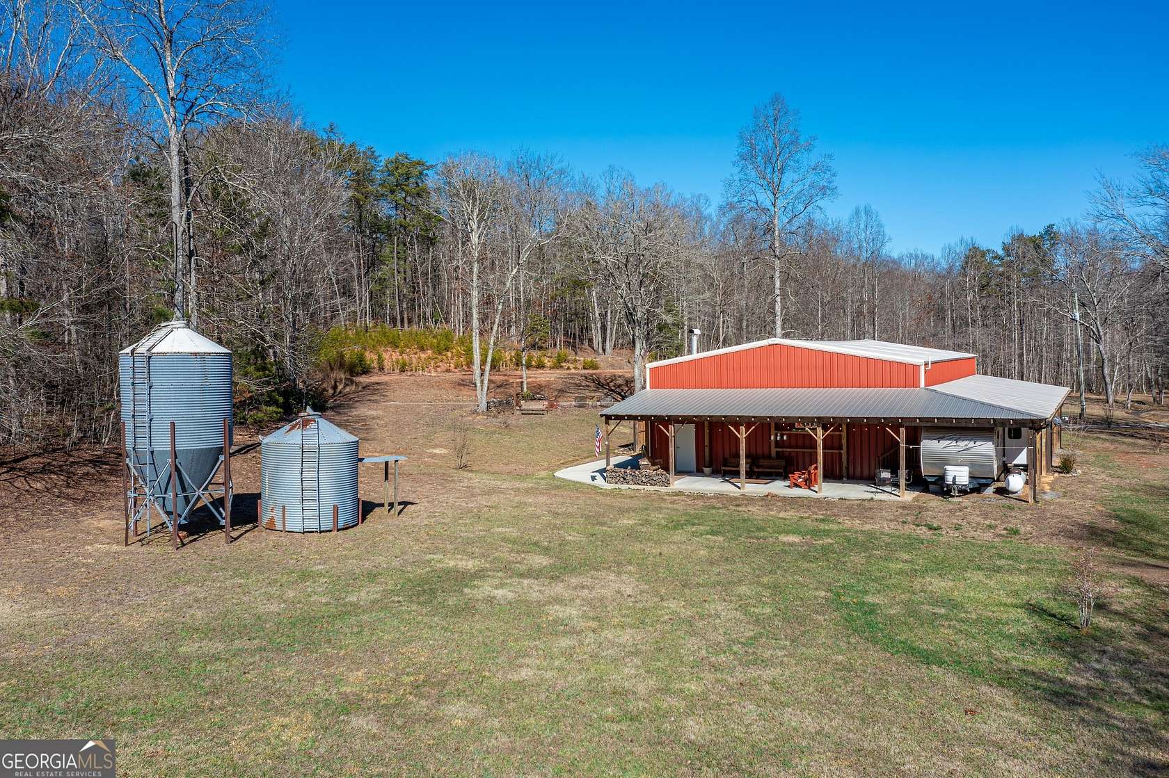 20 Acres of Land with Home for Sale in Mineral Bluff, Georgia