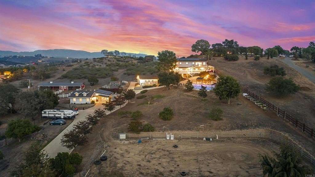 2.35 Acres of Residential Land with Home for Sale in Bonsall, California