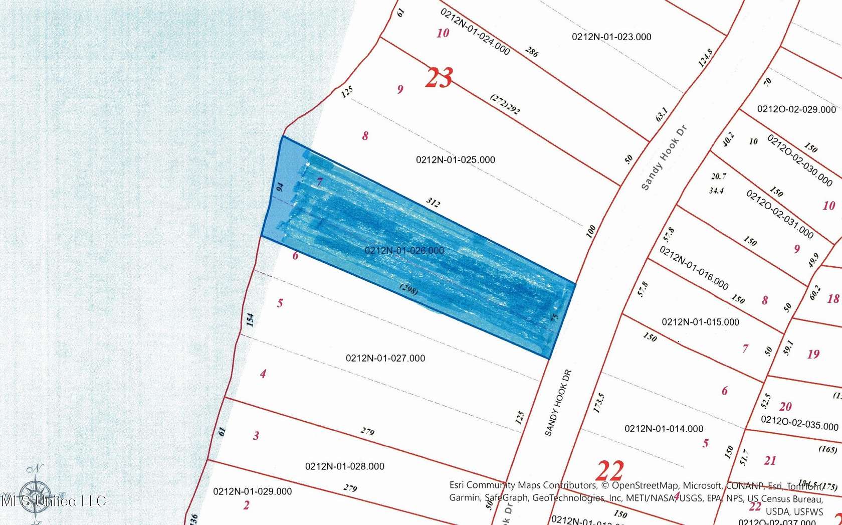 0.58 Acres of Residential Land for Sale in Pass Christian, Mississippi