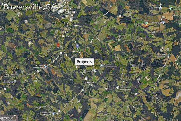 19.5 Acres of Land for Sale in Bowersville, Georgia