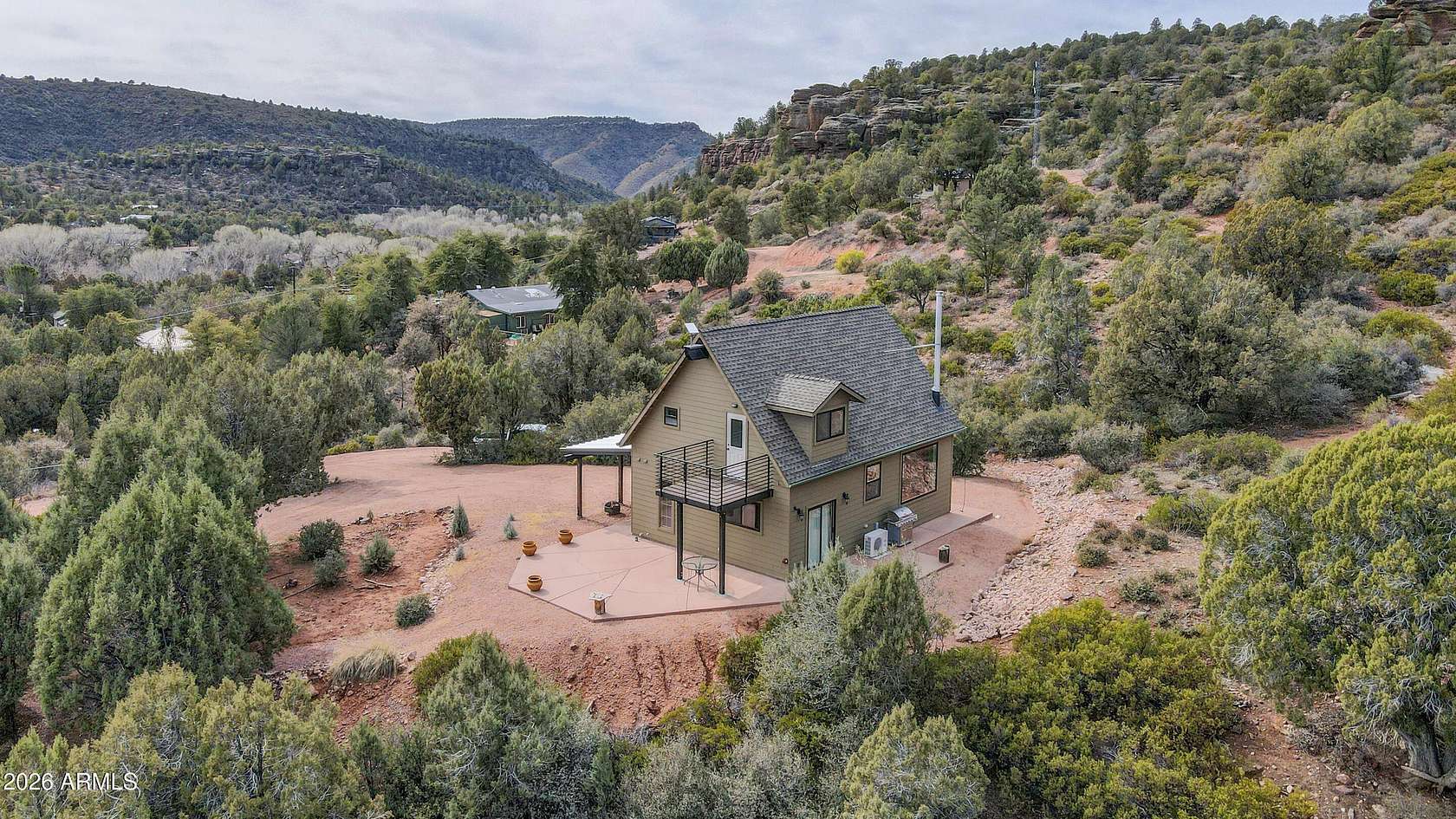 1.64 Acres of Residential Land with Home for Sale in Payson, Arizona