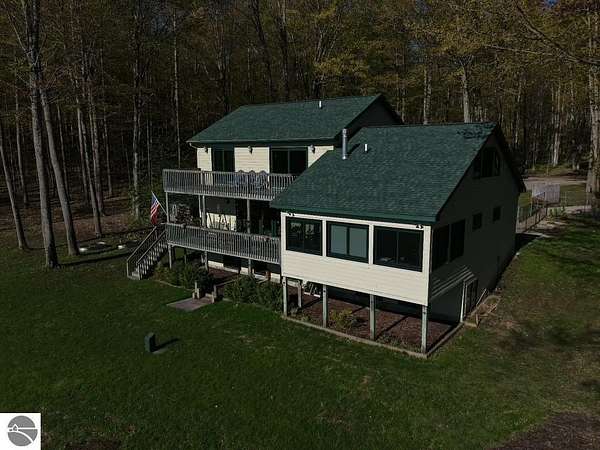 10 Acres of Land with Home for Sale in Maple City, Michigan