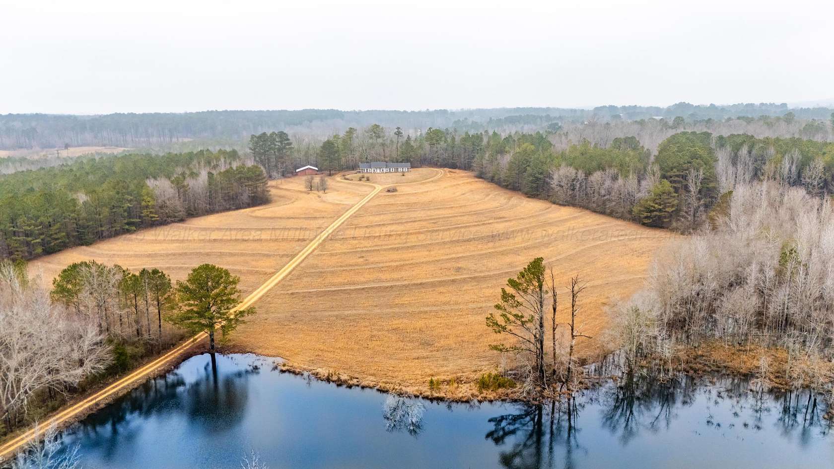 60 Acres of Land with Home for Sale in Hamilton, Alabama