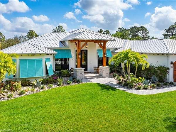 2.73 Acres of Residential Land with Home for Sale in Naples, Florida