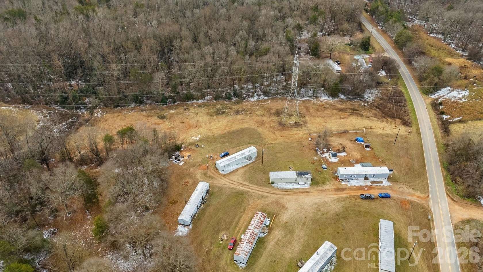 3.27 Acres of Residential Land with Home for Sale in Shelby, North Carolina