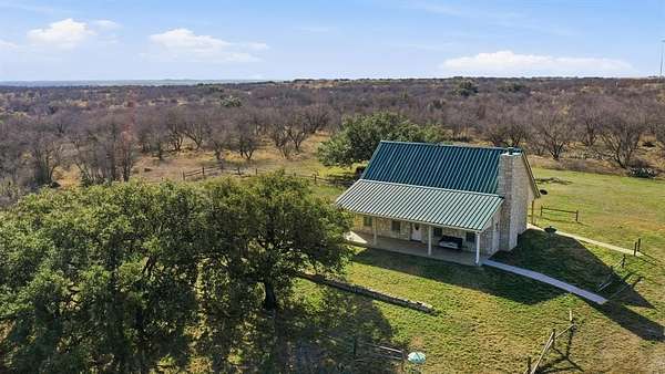 155 Acres of Land with Home for Sale in Cisco, Texas