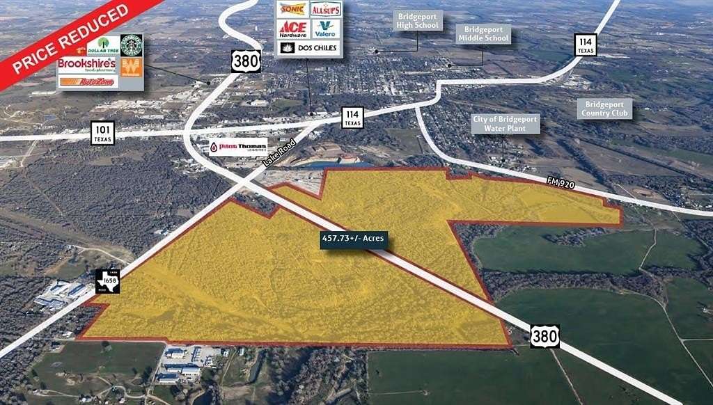458 Acres of Agricultural Land for Sale in Bridgeport, Texas