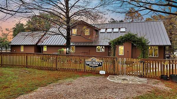 42 Acres of Recreational Land with Home for Sale in Kerens, Texas