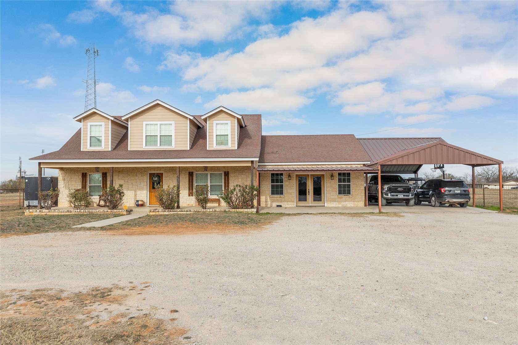 6.64 Acres of Land with Home for Sale in Early, Texas
