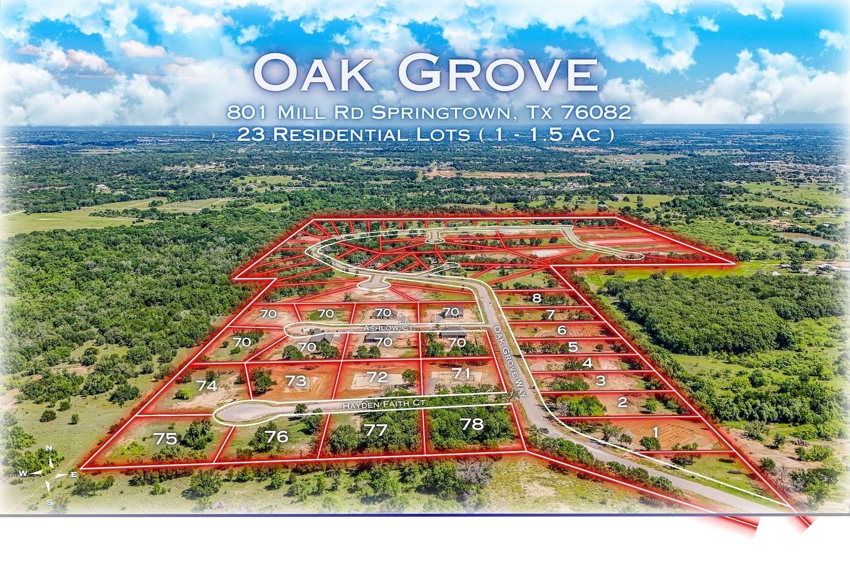 1.47 Acres of Residential Land for Sale in Springtown, Texas