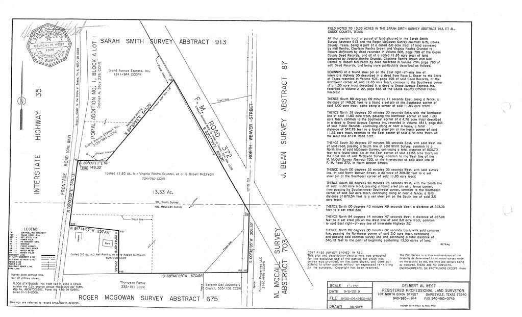 12 Acres of Commercial Land for Sale in Gainesville, Texas