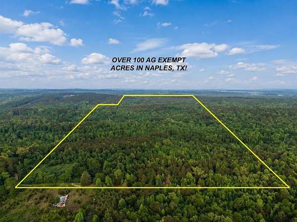 114 Acres of Recreational & Residential Land for Sale in Naples, Texas