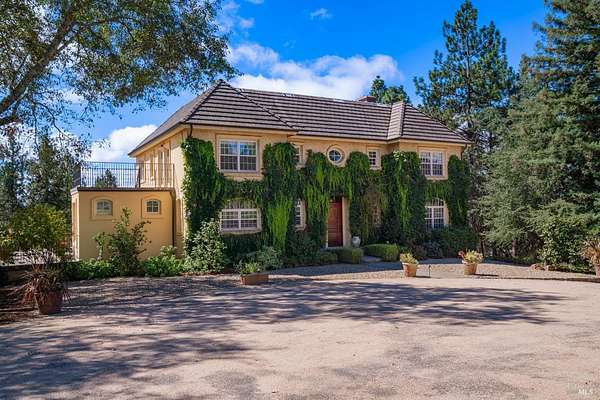 5.4 Acres of Land with Home for Sale in Angwin, California