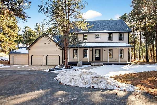 4.34 Acres of Residential Land with Home for Sale in Colorado Springs, Colorado