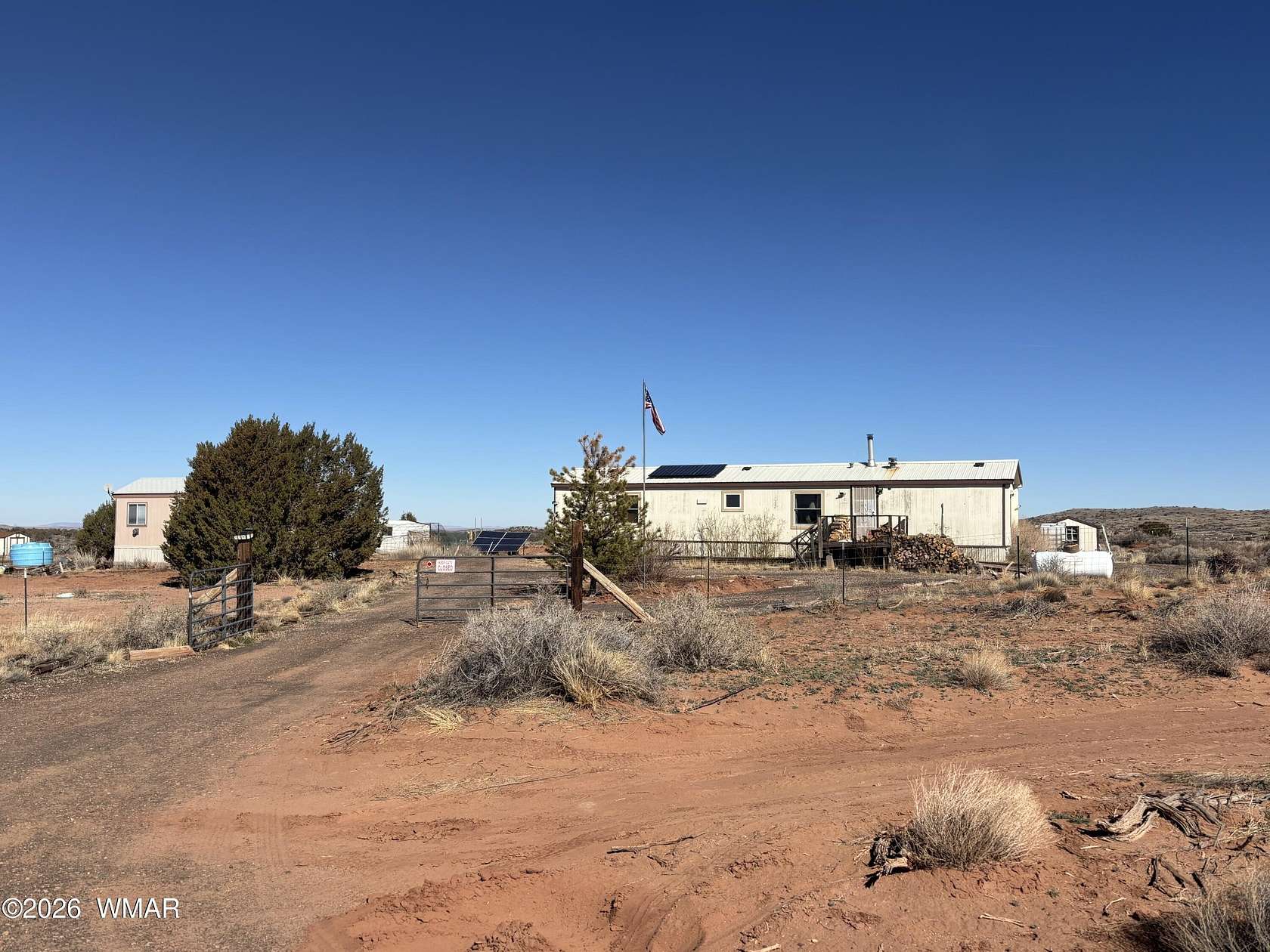 40.7 Acres of Recreational Land with Home for Sale in Snowflake, Arizona