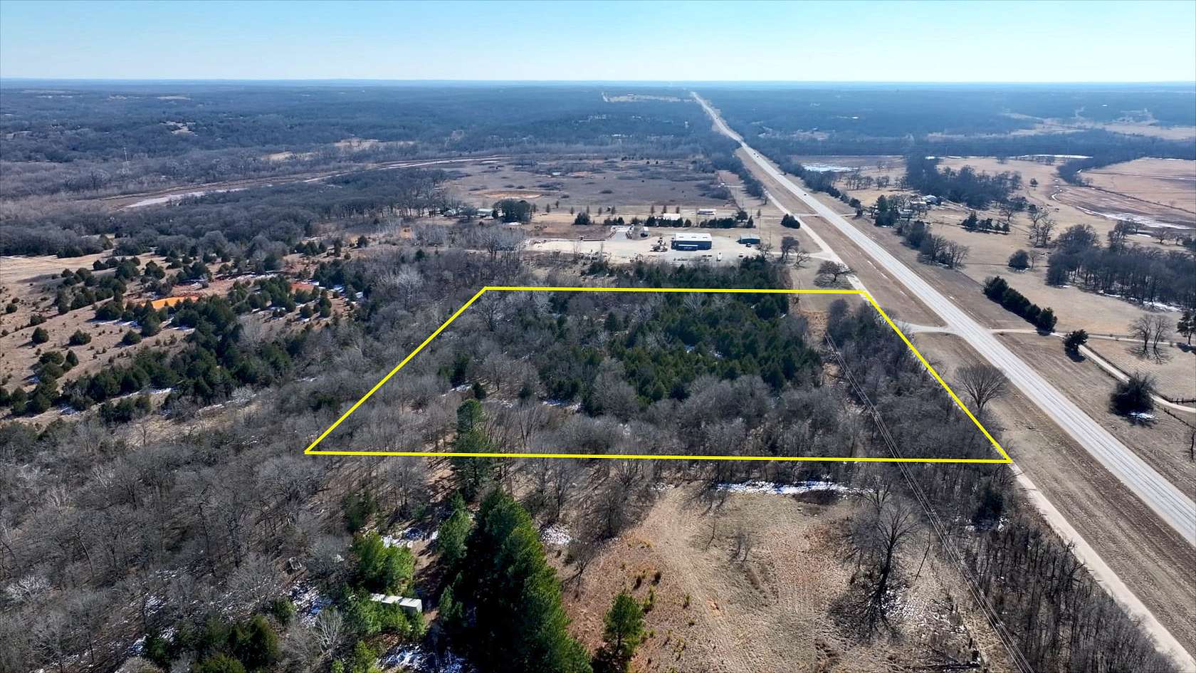 9.3 Acres of Agricultural Land for Auction in Tecumseh, Oklahoma