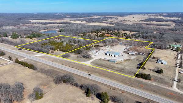 23.4 Acres of Improved Land for Auction in Tecumseh, Oklahoma