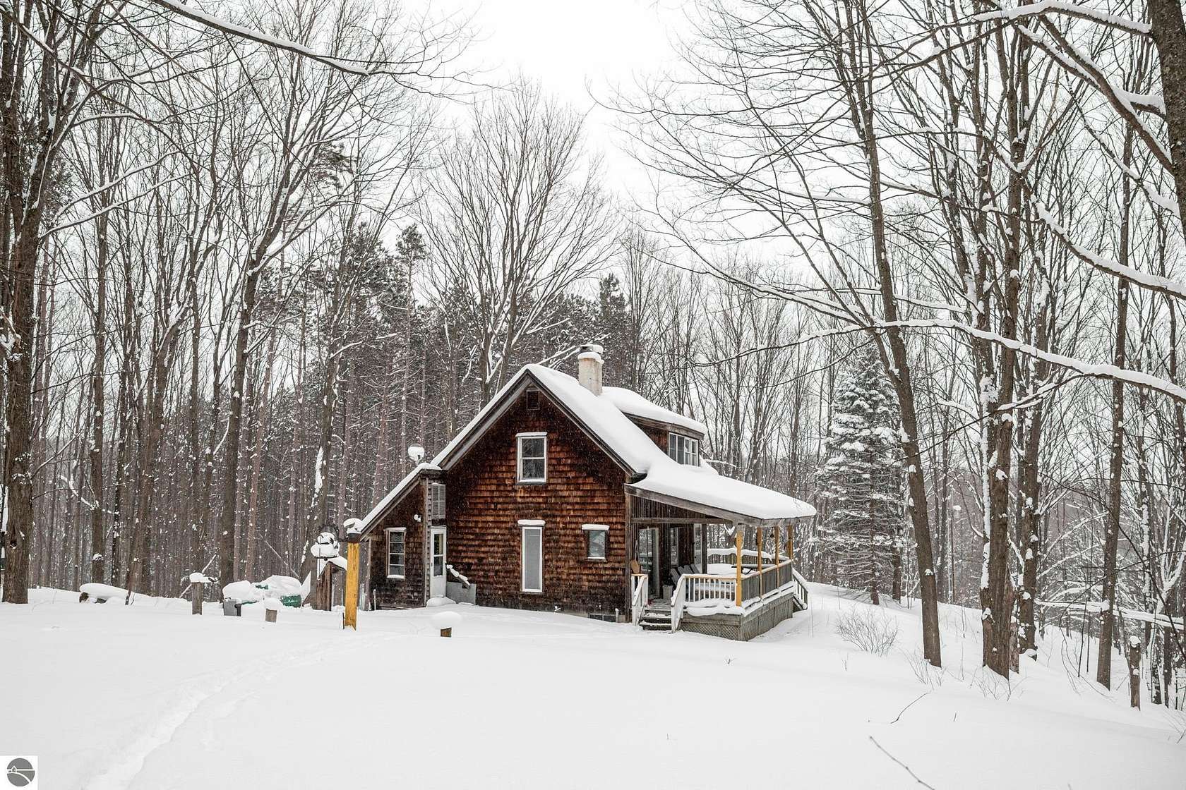 4.86 Acres of Residential Land with Home for Sale in Cedar, Michigan