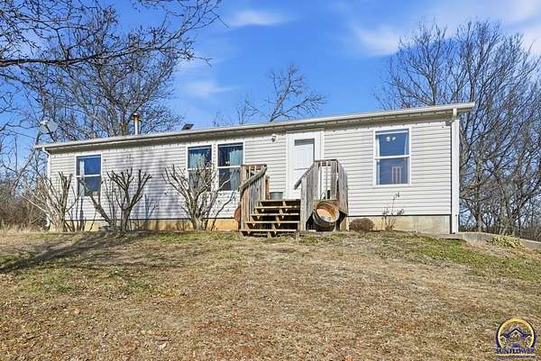 14 Acres of Land with Home for Sale in Wakarusa, Kansas