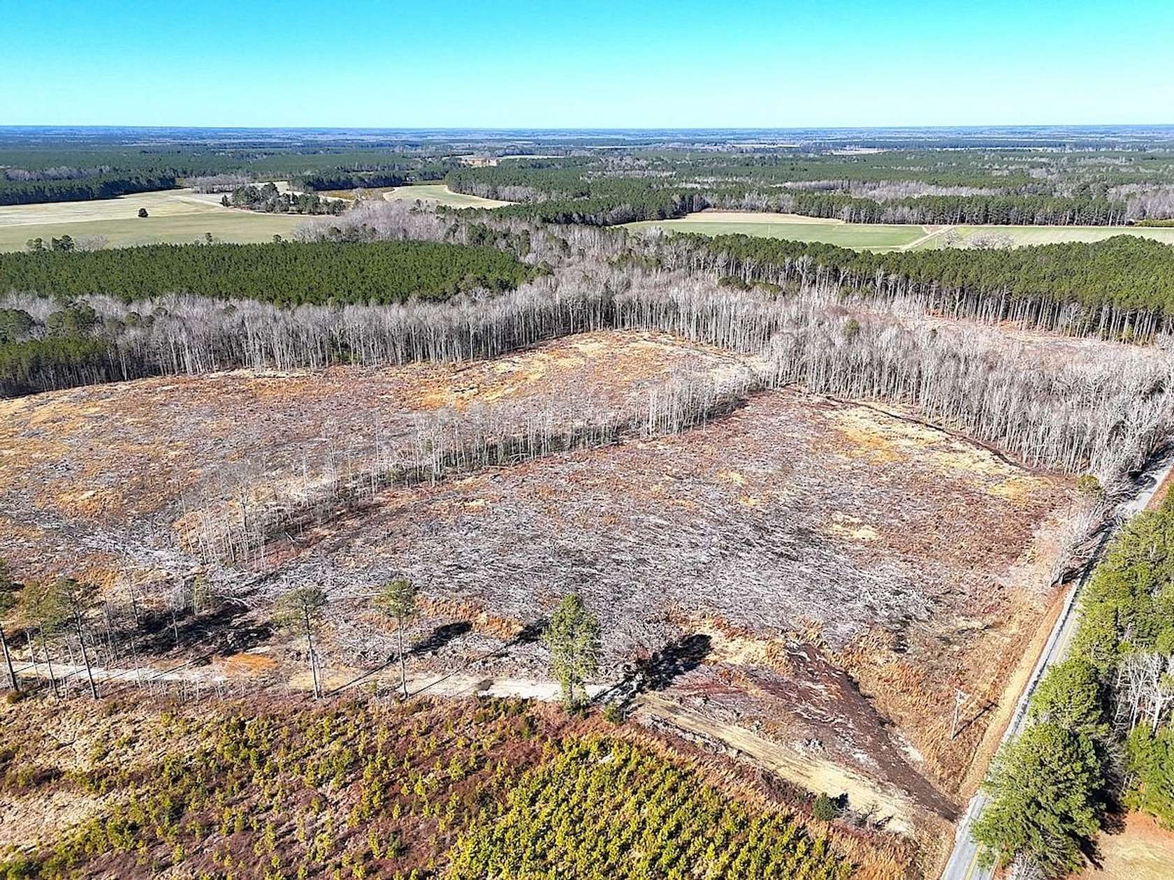 8 Acres of Recreational Land for Sale in Waverly, Virginia