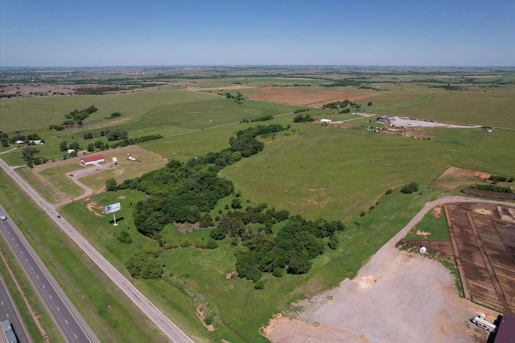 45 Acres of Agricultural Land for Sale in Clinton, Oklahoma