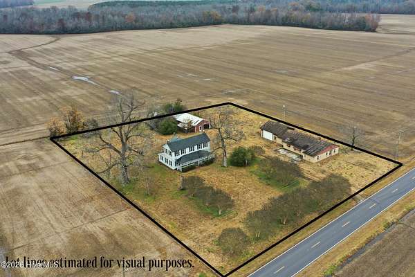 1.82 Acres of Residential Land with Home for Sale in Hertford, North Carolina