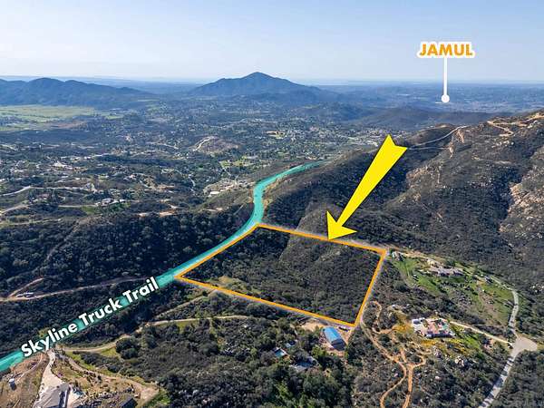 10 Acres of Land for Sale in Jamul, California