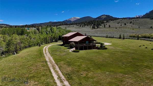 12.3 Acres of Recreational Land with Home for Sale in Polaris, Montana