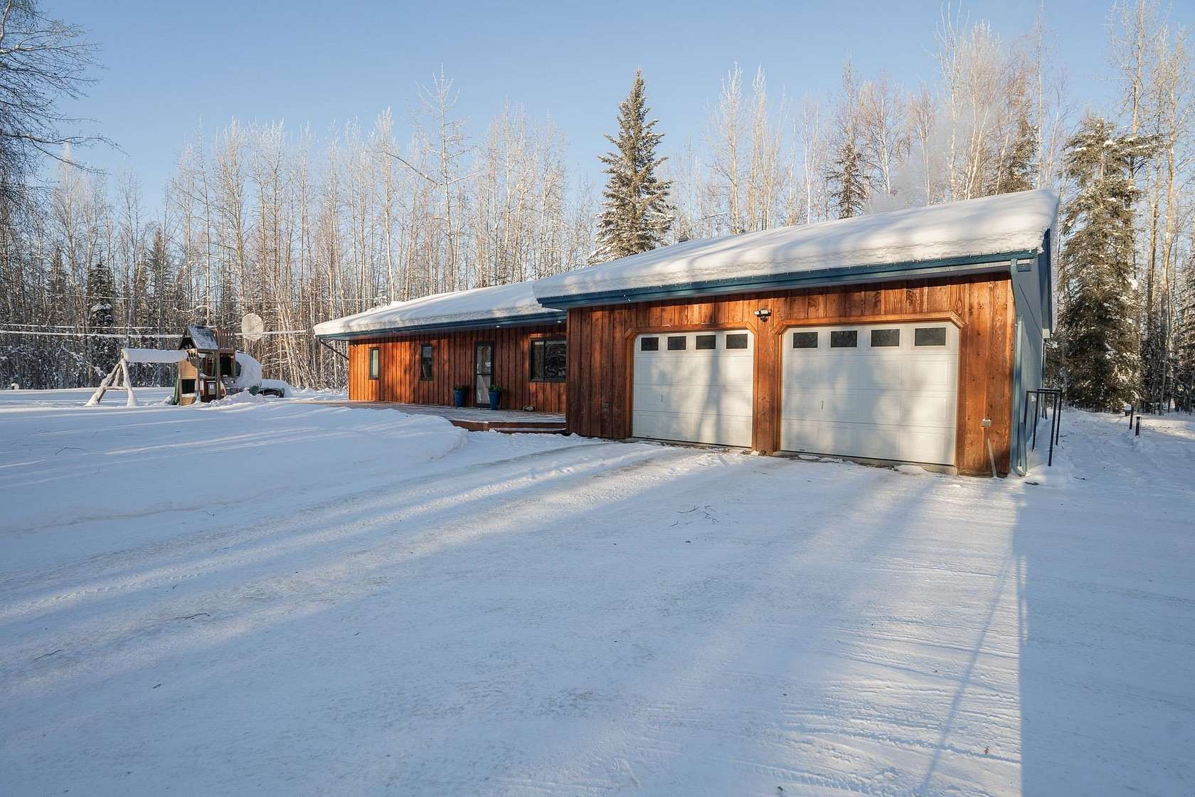 2.4 Acres of Residential Land with Home for Sale in North Pole, Alaska