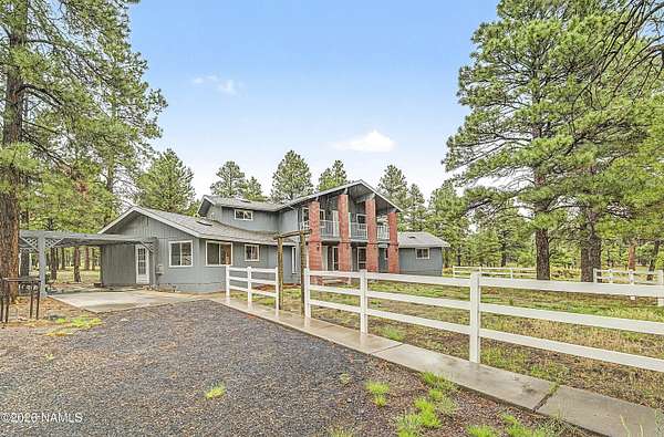 5 Acres of Land with Home for Sale in Flagstaff, Arizona