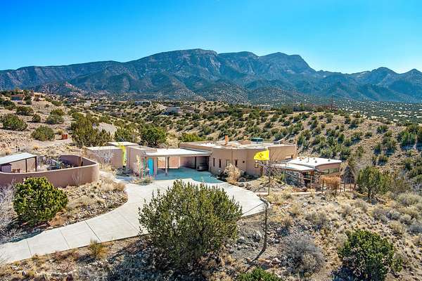 2 Acres of Land with Home for Sale in Placitas, New Mexico