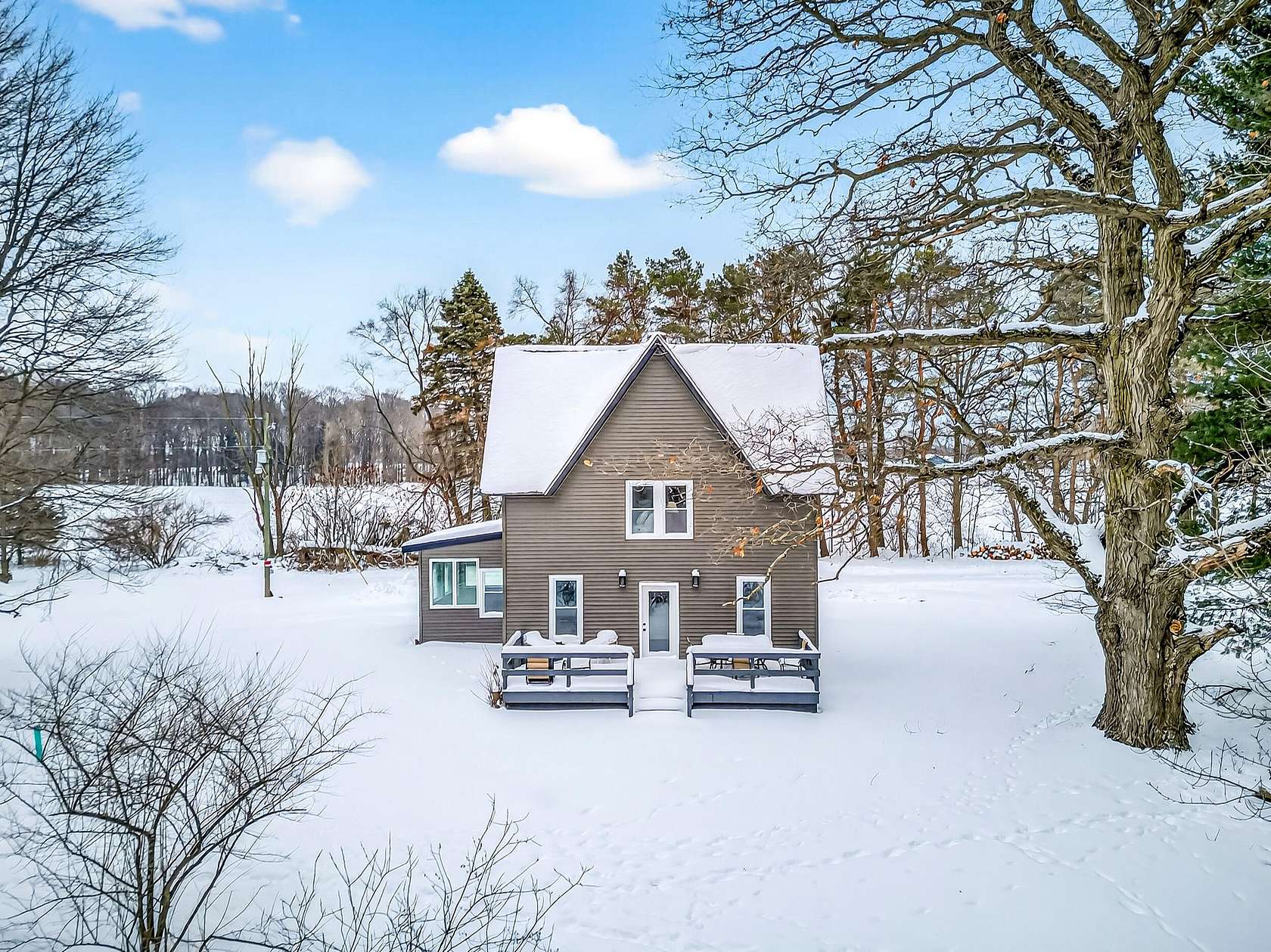 7.52 Acres of Land with Home for Sale in Montague, Michigan